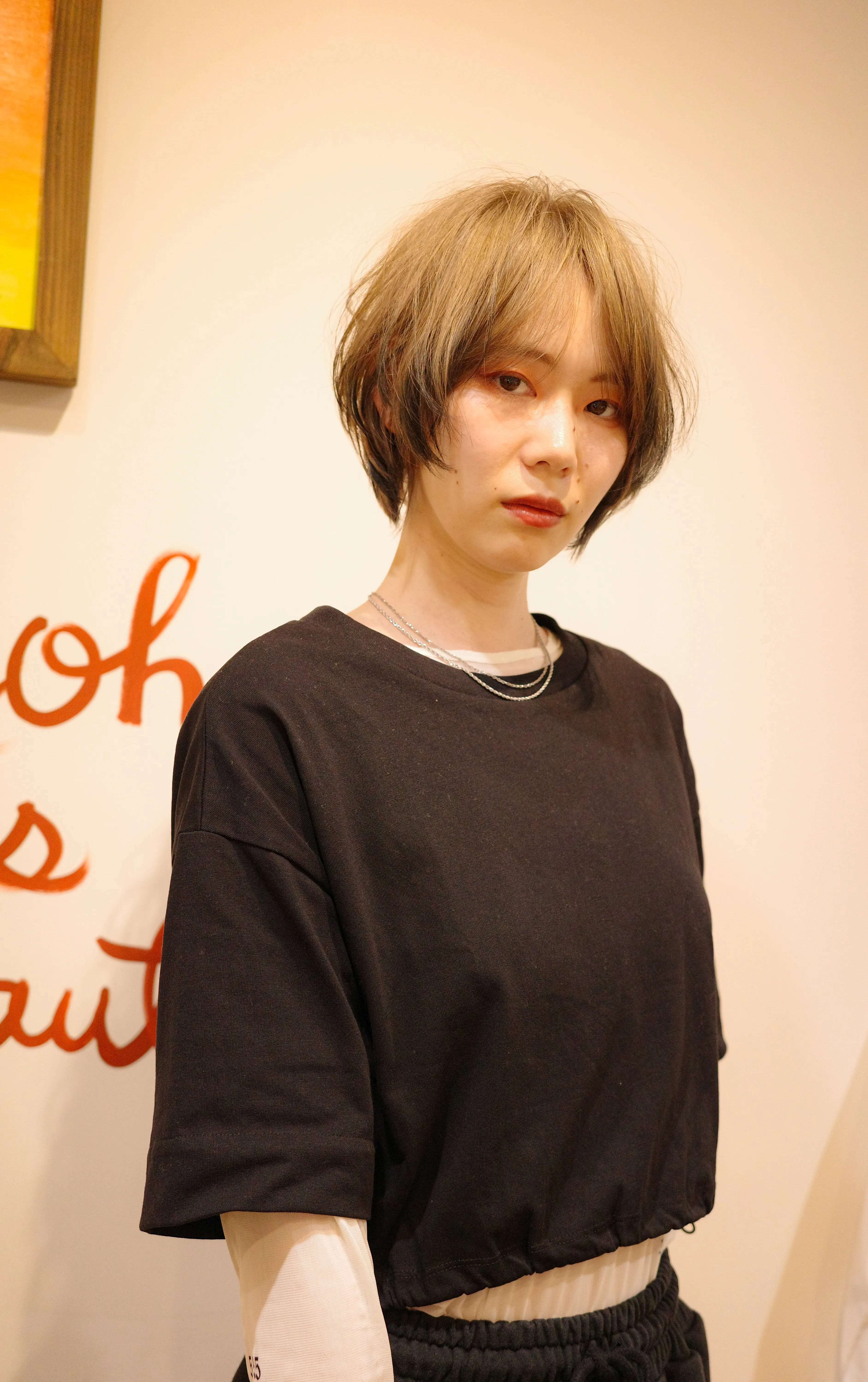 ショートボブスタイル