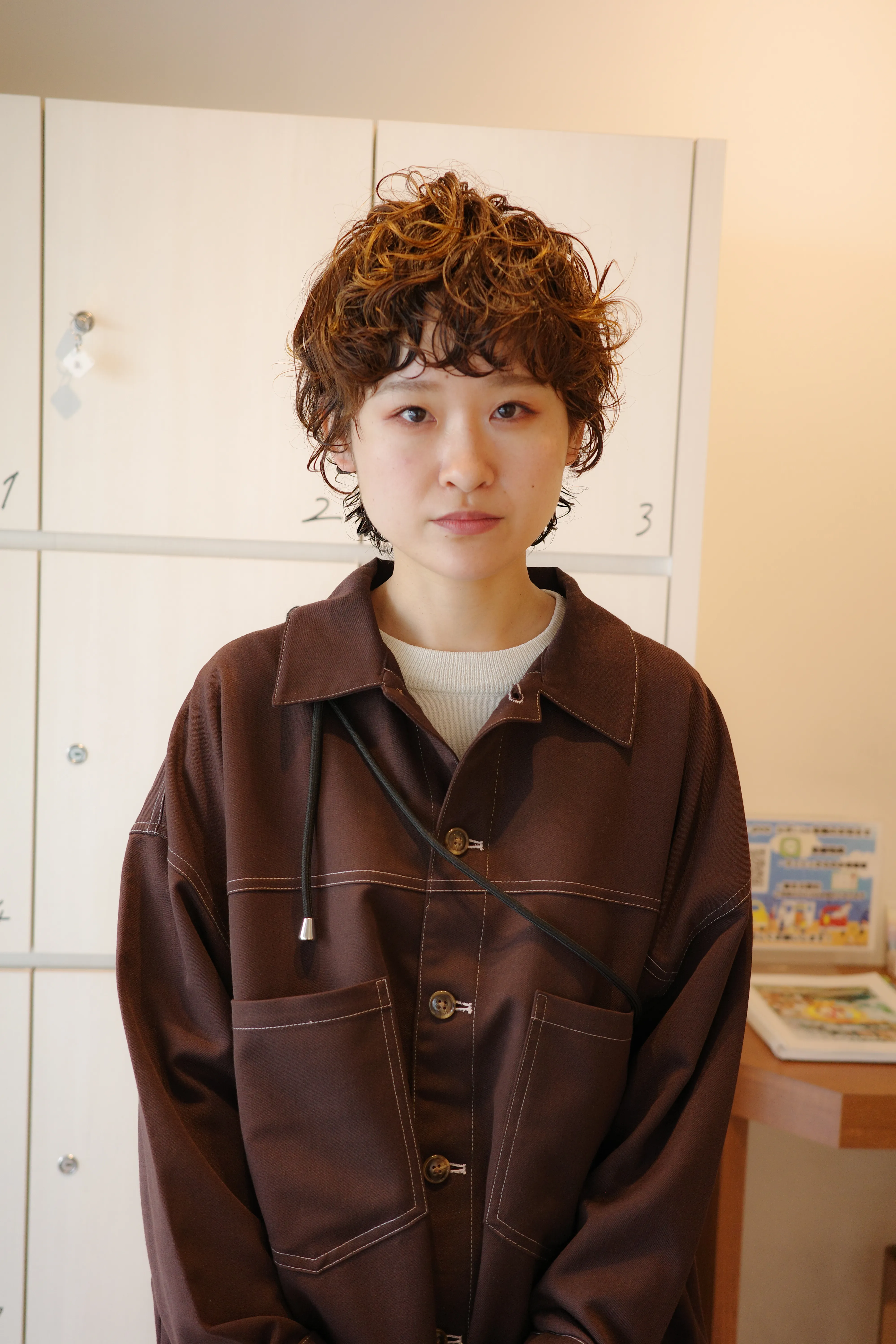 ショートパーマ